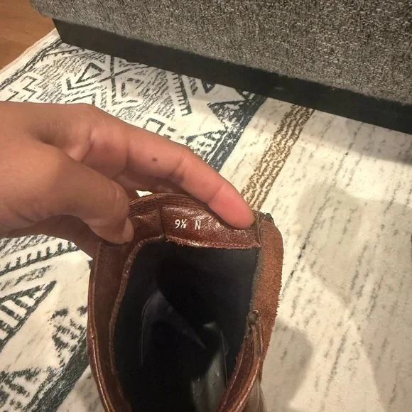 Brown Leather Ankle Boots-Sesto Meucci - Picture 5 of 9